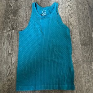 blue all in motion tank